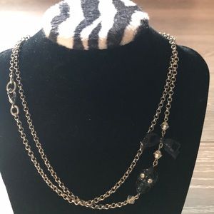 Tarina Tarintino long Skull/Bow necklace! 💀🎀